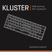 Krom Gaming KLUSTER Quick Installation Manual