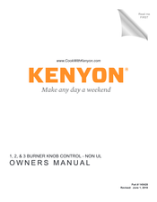 Kenyon B40517PUPS Owner's Manual