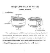 Fringer C645-GFX II Manuals | ManualsLib