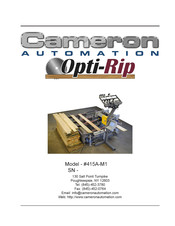 Cameron Opti-Rip 415A-M1 Manual