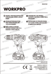 WorkPro J0Z-WYT01B-18Li Original Operating Instruction