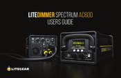 LiteGear LiteDimmer Spectrum AC600 User Manual
