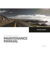 PREVOST X3-45 VIP 2015 Maintenance Manual