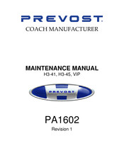 Prevost H3-41 Maintenance Manual