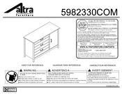Altra Furniture 5982330COM Manual