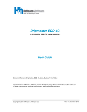 Hoffmann&Hoffmann Dripmaster EDD-4C User Manual