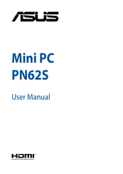 Asus PN62S User Manual