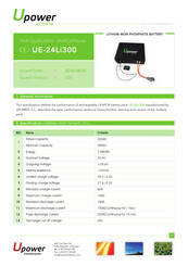 Upower Ecoline UE-24Li300 Manual