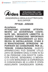 ARDES PP1620-AR6S09 Manual