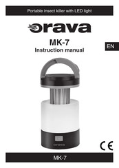Orava MK-7 Instruction Manual