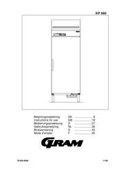 Gram KP 660 Instructions For Use Manual