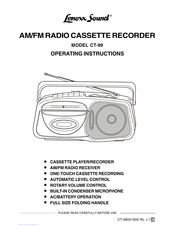Lenoxx Sound CT-99 Operating Instructions Manual