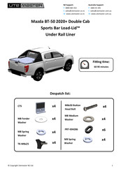 Utemaster Sports Bar Load-Lid Quick Start Manual
