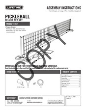 Lifetime 91062 Assembly Instructions Manual