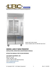sinmag LBC LMO-P Installation, Operation & Maintenance Manual