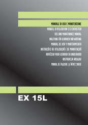 KGK EX 15L Use And Maintenance Manual