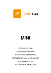Misterstep MINI Assembly Instructions Manual