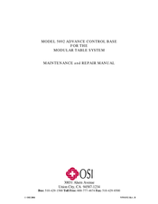 OSI 5892 Maintenance And Repair Manual