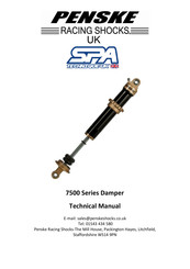 Penske SPA 7500 Series Technical Manual