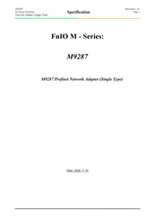CREVIS M9287 Specification