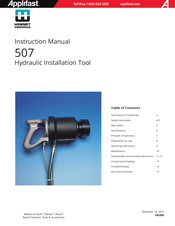 Applifast HOWMET AEROSPACE 507 Instruction Manual