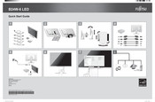 Fujitsu B24W-6 LED Quick Start Manual