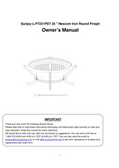 Sunjoy L-FT231PST Owner's Manual