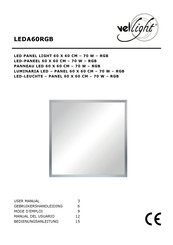VelLight LEDA60RGB User Manual