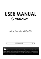 VESALA MicroSonde VMS6-33 User Manual