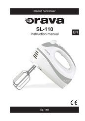 Orava SL-110 Instruction Manual