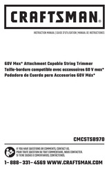 Crafstman CMCSTSB970E1 Instruction Manual