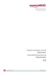 Mankenberg AS 2 Original Operating Manual