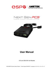 Ametek ESP Next Gen PCS User Manual