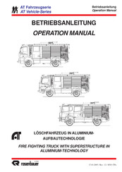 Rosenbauer AT Vehicle Series Operation Manual