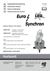 Horizont Euro-Synchron Euro-Blitz 208821LED Instruction Manual