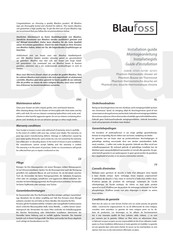Blaufoss PHANTOM 37531 Installation Manual