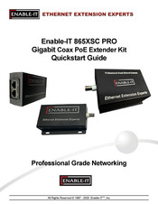 Enable-It 865XSC PRO Quick Start Manual