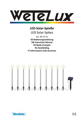 Westfalia WeTeLux 96 76 76 Instruction Manual