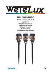 Westfalia WeteLux 96 76 67 Instruction Manual