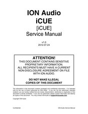 Ion ICUE Service Manual