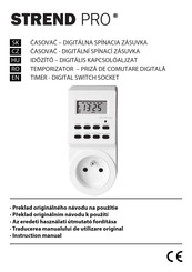 Strend Pro TS-EF1 Instruction Manual