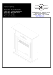 SEI TENNYSON FA8546AO Assembly Instructions Manual