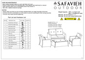 Safavieh Outdoor Lorma PAT7514 Assembly Instructions Manual