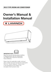 LAMINOX FSHQUADRI28HFN8 Owner's Manual & Installation Manual