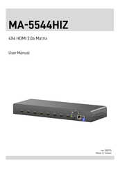GoMax Electronics MA-5544HIZ User Manual