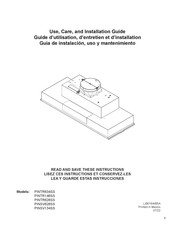 Yale PINTR634SS Use, Care And Installation Manual