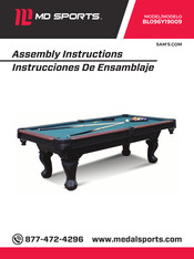 MD SPORTS BL096Y19009 Assembly Instructions Manual