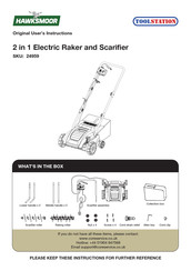 Hawksmoor TOOLSTATION 24959 Manual