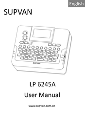 Supvan LP 6245A User Manual