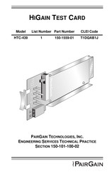 PairGain HTC-439 Manual
